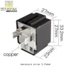 relays top grade quality 4 pin 30A auto relay with fuse, coil voltage 12VDC relais