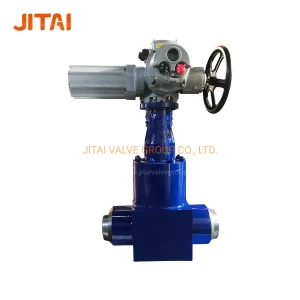 Remote Control Forged Steel F11 Electric Operated Parallel Slide Gate Valve