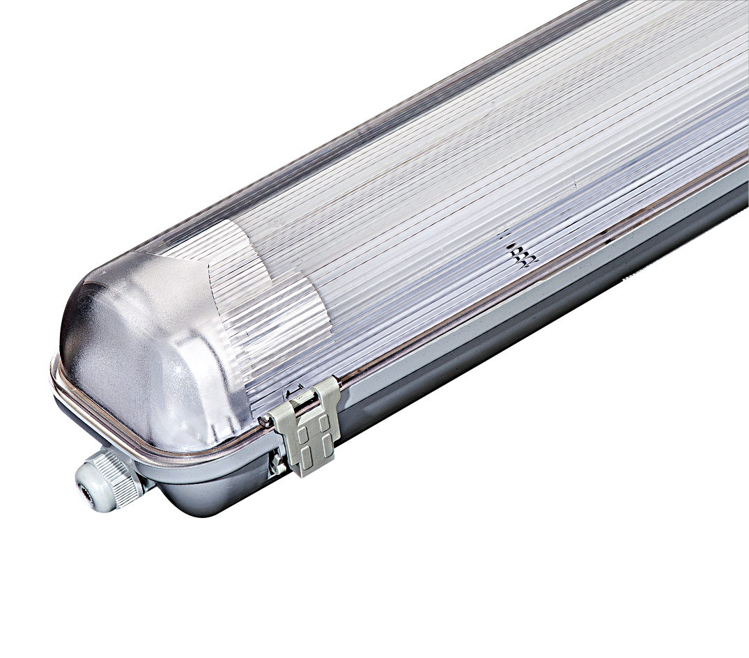 replacement fluorescent led tube tri proof light fixture t8 cover