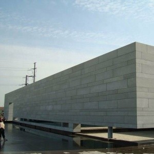 research center building exterior wall fiber cement sheet cladding