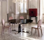 Restaurant Furniture Modern Dining Room Set/Marble table and wooden chair China Item Style Modern