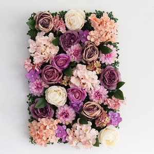 RESUP Flower Wall Backdrop Flower Wall Panel Artificial for Decoration