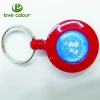 Retractable Reel Recoil Pull Key Ring Chain Cord Carabiner Belt Clip Ski Pass ID Card Badge Holder