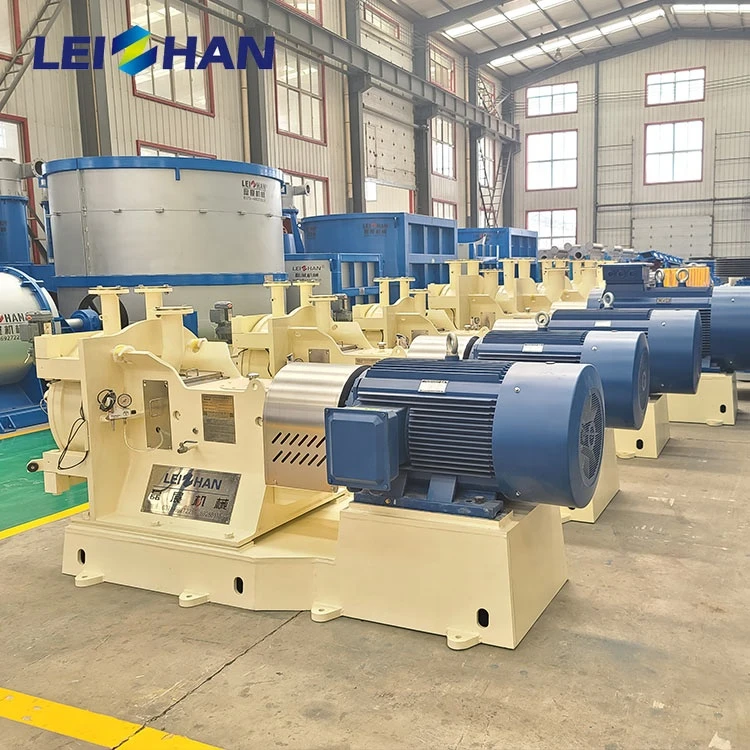 RF series double disc refiner / waste paper recycle pulp equipment / paper processing machine