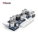 RGEEK DC to DC ATX 24pin PSU 12V 300W Pico ATX Switch PSU Mini ITX PC Power Supply