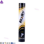 Rodler brand shuttlecock  factory cheap professional training shuttlecock cheap badminton shuttlecock