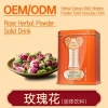 Rose Herbal Powder Solid Drink Herb Extract Natural Rose Flower Cell Wall Broken Health Drink Granules OEM/ODM Available