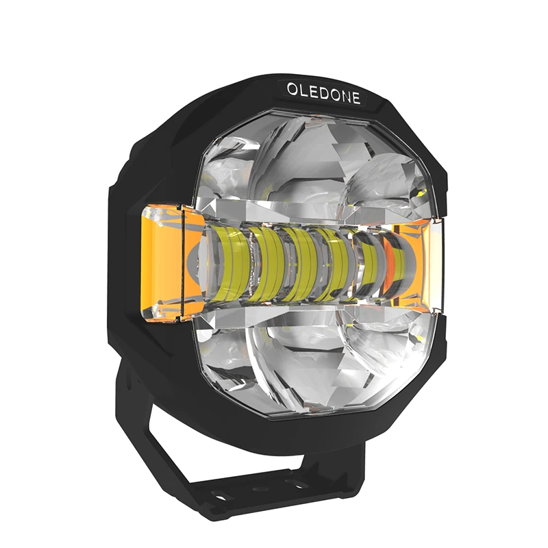 Round 7 inch Work Light lamp 100W auto fog truck lite New design LED Offroad Driving Light kit 4x4 off road LED Driving