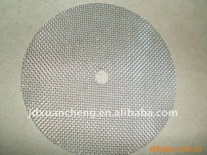 Round-edge Stainless Steel Filter Screen Mesh for PS PP PE Plastic processing Stainless Steel Filter for plastic process