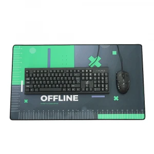 ruler pattern Non-Slip Rubber  Extended Soft Computer Keyboard Gaming Mousepad Mat for Office Working