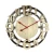 Import Rustic style Mechanical style clock display wood wall clock from China