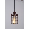Rustic wire cage pendant ceiling lights industrial style pendant lighting mesh pendant light