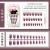 Import S114 artifical fake nails red long pearls and jewels press on false nails long style full cover wearing removl fake nails from China