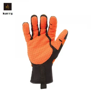 Safety Gloves And Oil And Gas TPR - Work Gloves - Impact Resistant Work Gloves Supply
