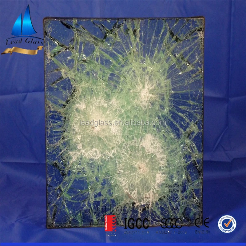 Safety Laminated toughened bulletproof glass price