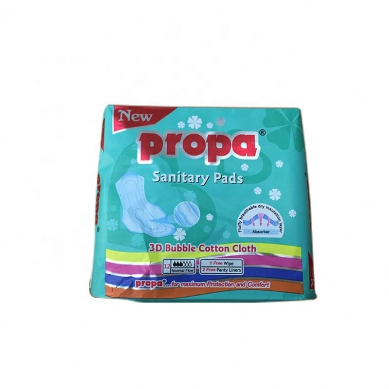 Sanitary Pads Organic Cotton And Chlorine Free Pads Thin Paper Bags Packaging