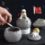 Import SE7 Resin 13 Styles Table Top Office Desk Tabletop Decor Mini Astronaut Moon Ashtray Smoke Cigarette With Lid from China