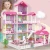 Import Self assembly model house game diy gift villa dollhouse toy from China