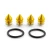 Import Set JDM Spiked Quick Release Fastener Car Bumpers Trunk Fender Hatch Lids Kit from China