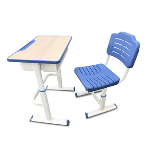 Set School Students Study Table Desks Chairs Furniture Classrooms Children Student Desk And Chair