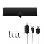 set top box antenna Amplified HD HDTV Digital Indoor TV Antenna Long 65-80 Miles Range Support 4K 1080p