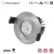 SGS 90Min Approval White Black CHROME Sliver 8W IP65 led fire rated downlight