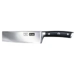 SHANZU 6.5 inch CLASSIC Series Hollow Ground Nakiri  Knife  X50CrMoV15 Stainless Steel with Pakkawood Handle