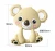 Import Silicone pendant cartoon animal shape funny baby teether from China