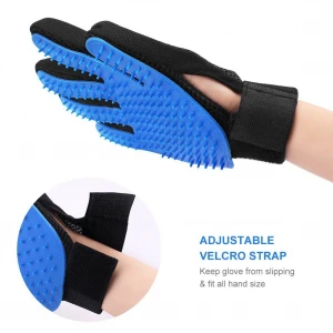 Silicone Pet Hair Remover Gloves Pet Grooming Glove  Pet Washing Grooming Tools Dog Cat Massage Gloves