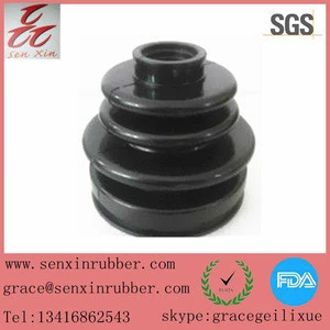 Silicone rubber bellows protective bellow covers
