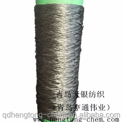 silver-plated and electric conductive aramid fibers