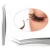 Import Silver Rose Gold Eyelash Tweezers Set Lash Extension Grafted Applicator Tweezers Eye Makeup Tools from China