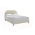 Import Simple Design Upholstered Wooden Latest Double Hotel Bed from China