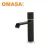 Import Single lever matte black basin faucet mixer tap for bathroom from China