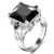 Import Single Stone Ring Designs,Silver Pink Faux Diamond Wedding Rings Jewelry Women from China