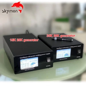 Skymen 500W 35KHz Industrtial Ultrasonic Horn Ppr PVC Plastic Spot Welding Machine Generator Welders Machine