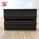 Sliding window aluminum profile customizd building material thermal break aluminum profile extruded aluminum profile