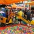 Import Small hydraulic children&#39;s play excavator from China