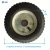 Import Small pneumatic rubber tires plastic rim wheels  caster wheels from China