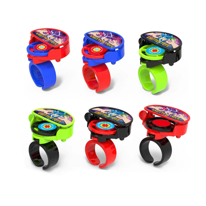 Small Toys Gift Assembly Mini Finger Flying Disc With Ring