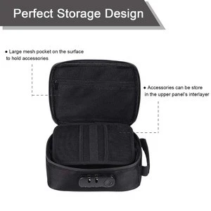 smell proof smellproof carbon fiber travel bag case