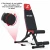 Import snode Wholesale dumbbell Folding Home fitness professional exercise weight lifting bench Press Stool Fitness chair bench from China