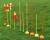 Import soccer football agility training pole 100cm from China