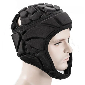 Soccer Goalie Helmet, Soft Padded Headgear Protection for Flag Football, Team Sports, Training, Rugby, Lacrosse, Goalkeeper