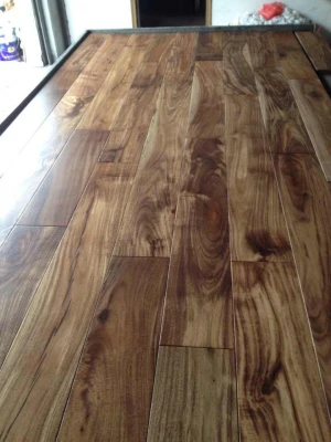 Solid Hard Wood Flooring Short Small Leaf & Big Long Leaf Acacia Hard Wood Flooring Solid Acacia Wood Flooring