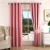 Import Solid Thermal Thick Fabric Blackout Curtains 100% Blackout Window Curtain Hotel Panels Full Light Blocking Drapes Black Curtains from China
