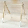 Solid wood baby play gym