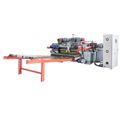 Speed Adjustable Rubber Wood Veneer Peeling Machine for Plywood Core Machines