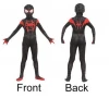 Spider-Man: Into the Spider-Verse Film Costume Miles Morales Cosplay Halloween Costume for Children