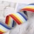 Import Spot 4cm elastic thickening edge strip inter-color nylon elastic belt shoes hat luggage color matching stripe elastic webbing from China